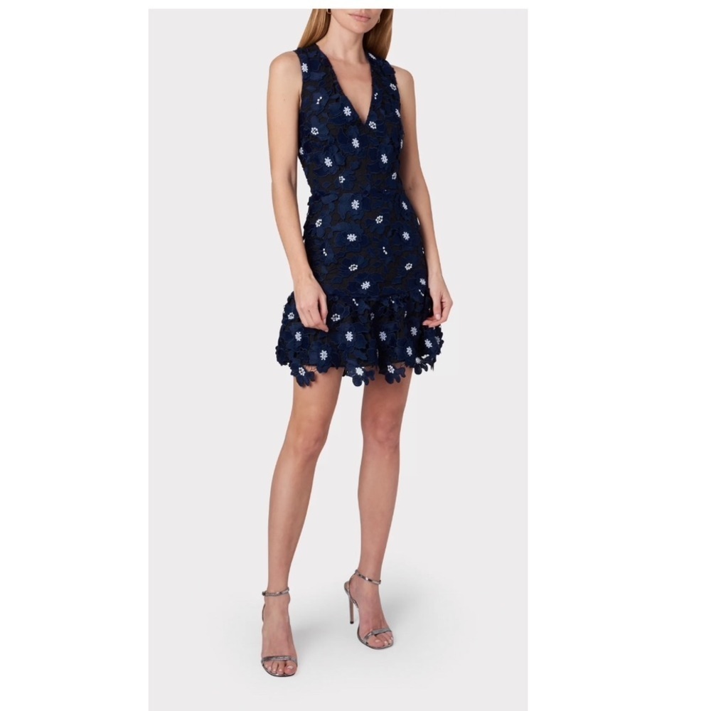Milly Ania 3D Poppy Lace Dress.
